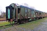 Portrait von 50 80 92-11 335-8 der Bauart MDyg 986, als dieser am Nachmittag des 23.03.2019 im Museumsbahnhof von Bad Bederkesa abgestellt stand.