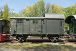 Güterzugbegleitwagen im Zechenbahnhof Piesberg am 05.05.2016