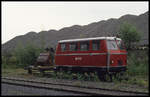 Am 11.9.1994 gehörte dieser Bereisungswagen noch zum Fahrzeugbestand der Osnabrücker Dampflok Freunde.