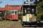 Straßenbahnmuseum Schönberger Strand. Aufnahmedatum: 21. Mai 2009.