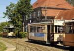 Straßenbahnmuseum Schönberger Strand. Aufnahmedatum: 21. Mai 2009.