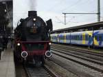 BR 41 018 UEF (Ulmer Eisenbahnfreunde e.V.) mit Sonderzug nach Berchtesgaden, Munchen Ost 2014-12-13 **** Sehen Sie unsere Bahnvideos an - www.youtube.com/user/cortiferroviariamato/videos **** Hier das Video der BR 41 in München Ost **** http://www.youtube.com/watch?v=wF1Gnhu6Qzg