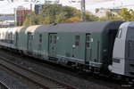 Postwagen Deutsche Post in Wuppertal, am 24.09.2016.