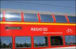 Impression eines sehr sauberen  REGIO DB Mnchen-Salzburg-Express  Dostos.