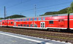 D-DB 50 80 26-35 242-9 DBpza 751.4 im RE 4880  Saale-Express  nach Halle (S) Hbf, am 22.07.2020 in Jena-Gschwitz.