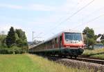 Ein RE nach Tbingen Hbf am 20.7.2018 bei Wernau.