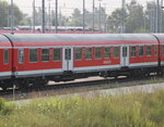 Halberstädter Mitteleinstiegswagen D-DB 50 80 21-33 129-5 von DB Regio AG Region Nordost Rostock Hbf abgestellt im BW Rostock Hbf.29.07.2016