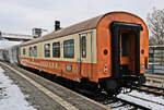 Mitropa Wagon im Sonderzug mit der IGE Werrabahn-Eisenach 41 1144-9 am 02. Dezember 2023 in Goslar.