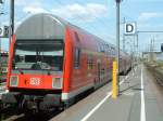 RB nach Eilenburg im Hbf Leipzig.
Steuerwagen vom Typ 760.
Aufgenommen 12.07.2005 14:57