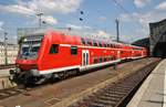 RB27 (RB12522)  Rhein-Erft-Bahn  von Koblenz Hauptbahnhof nach Mönchengladbach Hauptbahnhof macht sich am 4.7.2017 im Kölner Hauptbahnhof auf den Weg.