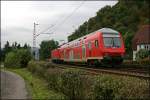 Nachschuss auf die RB56 (RB 39643)  DER ISERLOHNER  die am 03.10.07 bei Hohenlimburg nach Iserlohn unterwegs ist.