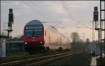 RE10431  Wupper-Express  mit Schublok 111 117-8 am Esig Geilenkirchen 13.3.2009