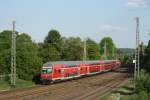 111 113 fhrt durch das Pz Gleis in Eschweiler am 01.05.11