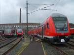 Zugtreffen zum Tag der Schiene in Braunschweig. Unter andere,m waren dort der Dosto-STW Oldenburg(rechts), eine 628 und seine kleine Schwester 648 sowie der Weltmeister-Zug  