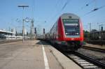 Am 8.09.09 hatte dieser IRE aus Lindau (Sdbahn) Einfahrt in den Stuttgarter Hbf.