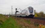 Das IC-Zugpaar IC 2445/2442 ist bisher das einzige welches auf der Linie Leipzig-Dresden mit einer IC-2-Garnitur gefahren wird.