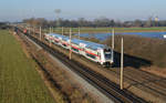 Während am 04.02.17 der IC 2447 mit 146 574 gen Dresden unterwegs ist rollt 261 026 Lz nach Engelsdorf.