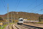 IC 2265 Karlsruhe-München am 13.11.2022 in Geislingen/Steige.