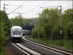 InterCity 2116 von Stuttgart Hbf nach Stralsund ist bei Dortmund-Derne in Richtung Mnster(Westf) unterwegs. (09.05.2010)