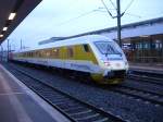 Dieser ehemalige InterCity-Steuerwagen stand am 06.02.2007 im Hannover Hbf. Zugpferd ist die 120 502-0.