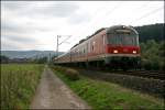 RB91 (RB 39170)  RUHR-SIEG-BAHN  von Siegen nach Hagen fhrt bei Hohenlimburg dem Ziel entgegen.