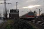 Dieser Steuerwagen trgt noch ein groes DB-Logo und war am 01.12.2008 in einer RB50  DER LNER , Dortmund Hbf - Mnster(Westf)Hbf, eingereiht. Hier bei Dortmund-Derne.