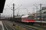 Neu bei der DB: Wendezugfhige Gterzge... Regensburg Hbf, 14.09.2009.