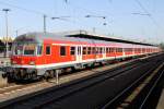 Heute mal keine langweilige 146.0 + 6 Dosto, sondern 111 129 mit 5 Silberlingen auf dem RE1 ab Hamm nach Aachen am 17.05.2012