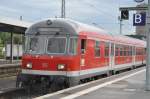 Aussenansicht des ex. City-Bahn Wagen Köln Gummersbach 50 80 82-34 160 Bnrdzf 460.0. Aufnahme in Stuttgart HBF im Oktober 2014 eingereit im RE Stuttgart-Aalen.