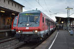 Am 02.12.18 war der 80-34 125 Bnrbdzf 481.1 ersatzweise auf der Remsbahn unterwegs, hier beim halt in Schorndorf 