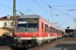 Am 18.04.19 war der 80-34 122 Bnrbdzf 481.1 auf der RB Untertürkeim - Geislingen unterwegs, hier an seinem Startbahnhof 