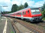 RB 15520 von Wiesbaden Hbf nach Koblenz Hbf, in Erbach (Rheingau); 29.06.2008