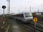 bergangslsung von Abellio auf der Ruhr-Lenne-Bahn vor Auslieferung des Flirt am 11. Dezember 2005 bei der Einfahrt nach Essen Hbf.