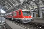 RE aus Cottbus am 23.02.2013 in Dresden Hbf.