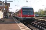 Ex Frankfurter Bnrdzf 483.1 auf der KBS 703: D-DB 50 80 80-35 169-7 am 24.03.2013 bei der Durchfahrt als RB nach Offenburg in Orschweier. Nun ist der Stw. in Freiburg beheimatet.