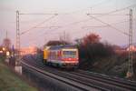 Steuerwagen gezogen von 203 309-0 DB Netz bei Staffelstein am 17.12.2013.