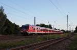 Ausfahrt von D-DB 50 80 80-35 157-2 am 06.06.2014 zusammen mit 111 060-0  1000 Jahre Gundelfingen  als Schublok in Orschweier.