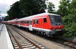 Soeben wird der RE72 (RE21914) von Kiel Hauptbahnhof nach Flensburg im Startbahnhof bereitgestellt.