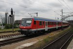 RB77 (RB21127) mit 112 168-0 nach Neumünster macht sich in Kiel Hauptbahnhof auf den Weg. (11.7.2016)