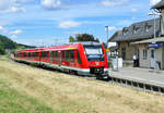 620 036 S23 am Bahnhof Bad-Münstereifel - 12.06.2020