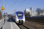 NX 365 als RB 48 Bonn - Wuppertal in Köln West, 27.2.16.