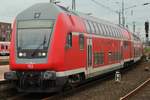 RE4 (RE99065)  Wupper-Express  von Wuppertal-Oberbarmen nach Dortmund Hauptbahnhof erreicht am 18.8.2017 das Ziel der Fahrt.