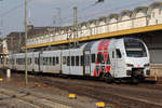 Süwex 429 113 als Re 2 nach Frankfurt Hbf. bei der Ausfahrt in Koblenz Hbf. 20.2.2018