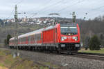 02.02.2018 Streckenabschnitt Uhingen 147 014-5