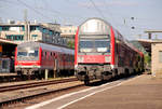 Fotodatum 23.06.2020 DABbuzfa760 und ein Wittenberger Kopf als Steuerwagen vor zwei Ersatzzügen der Wedler Franz Logistik im Ersatzverkehr für Abellio.