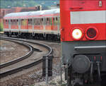 Vor kurzem noch Alltag -     Regionalzug Ulm - Geislingen/Steige im Bahnhof von Geislingen.