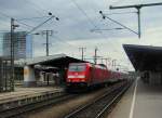 DB 146 228-2 mit dem IRE 5189 von Karlsruhe Hbf nach Kreuzlingen (CH), im Bf Singen (Hohentwiel); 22.06.2010