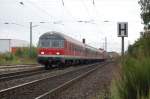 Einfahrt eines RegionalExpress nach Nrnberg HBF in den Siegeldsorfer Bahnhof, aufgenommen am 06.09.07.