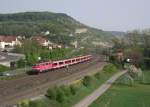 Ein Regionalexpress von Wrzburg Hbf nach Frankfurt (Main) Hbf ist am 21.