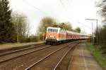 143 888-6 mit SE 20122 Nrnberg-Ansbach am 08.04.2001 in Oberasbach.